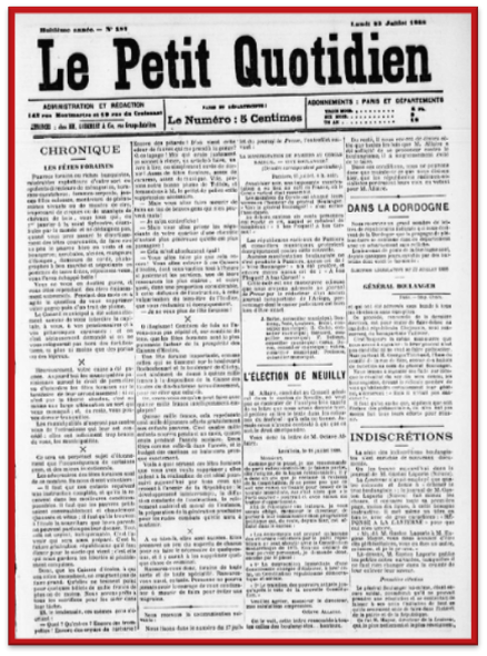 En 1888, la presse défend les fêtes foraines 